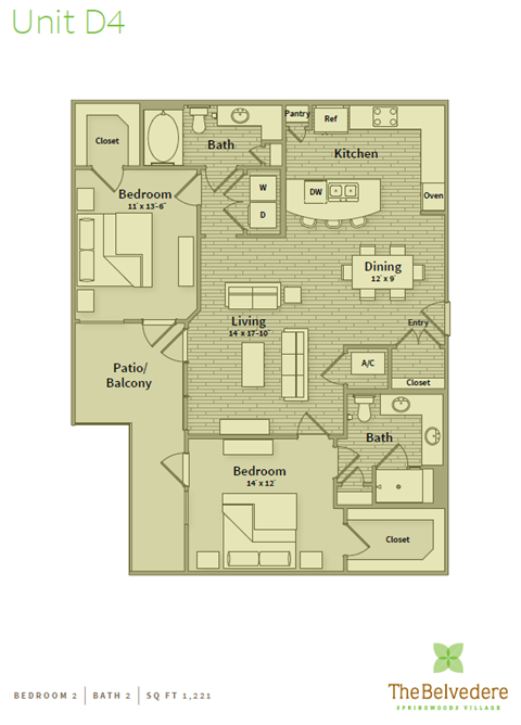 belvedere at springwoods village